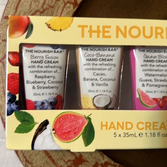 The Nourish Bar Metal Tin HandβCream Set of 5 - Picture 8 of 11